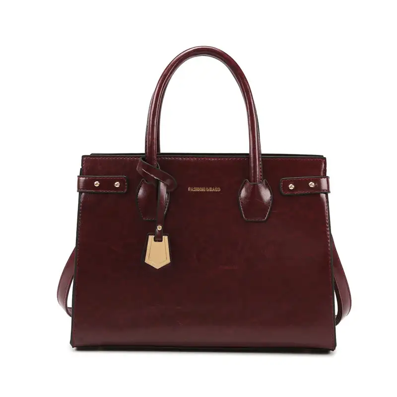 Refined Soft Zip-Top Crossbody Bag