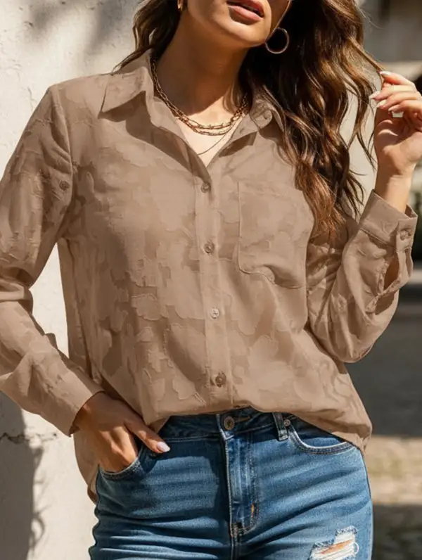 Loose Oversized Hollow Shirt