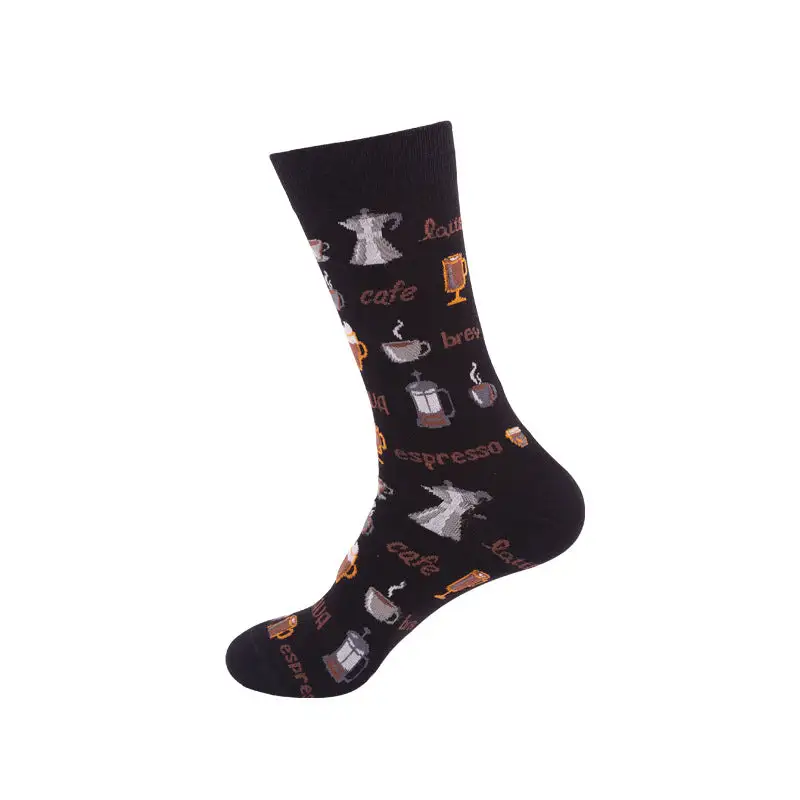 Coffee Pattern Casual Socks