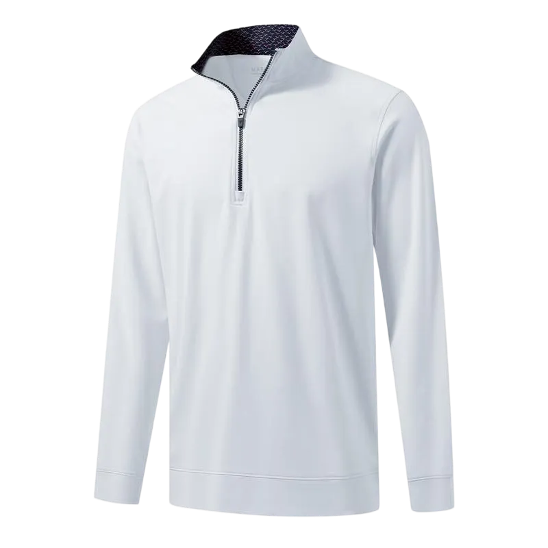 Men's lightweight turtleneck long-sleeved pullover