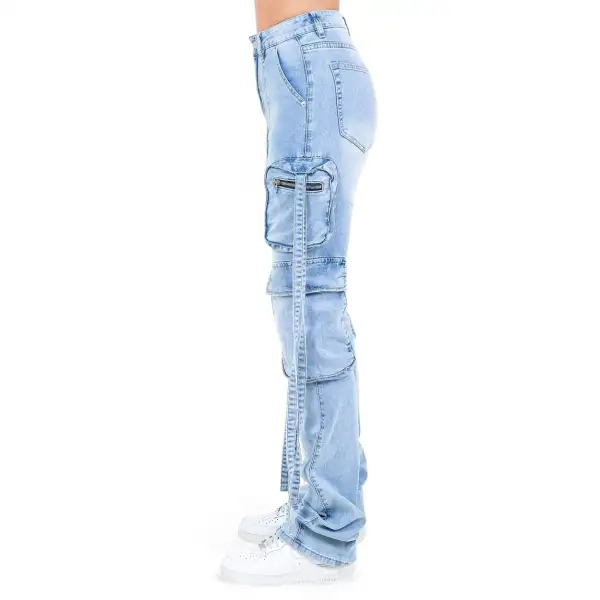 Skinny Cargo Jeans