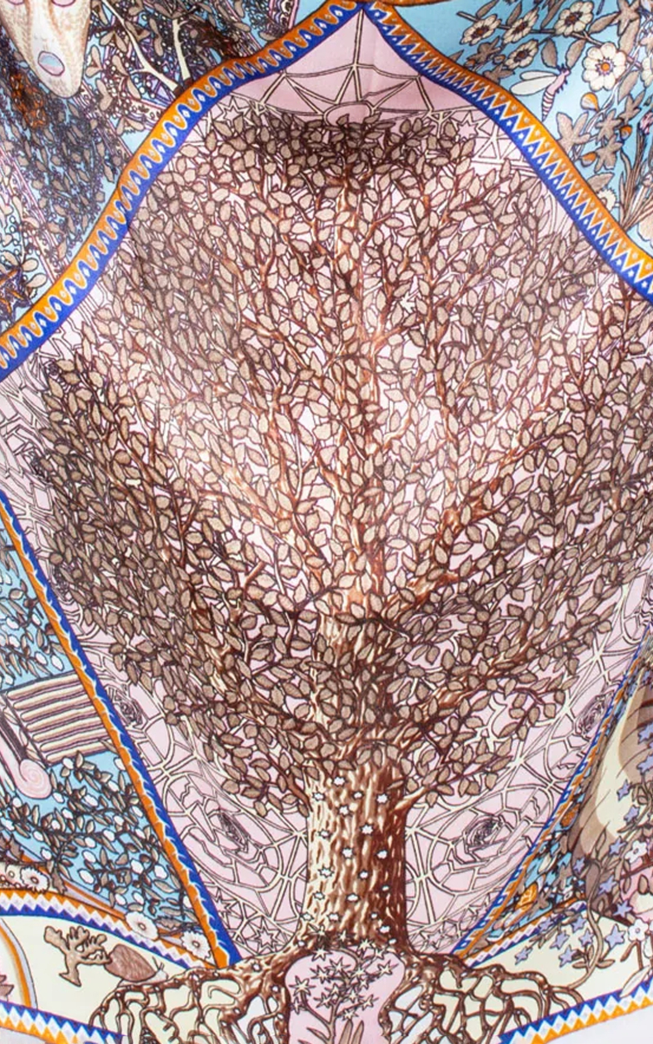 Fashion French Lazy Smooth Silk Scarf