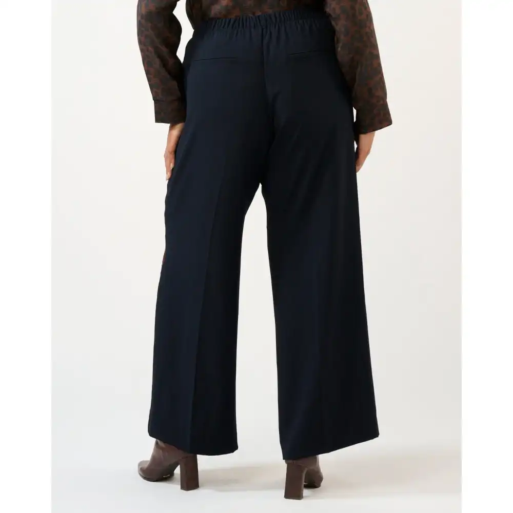 Structured Wide-Leg Women's Trousers