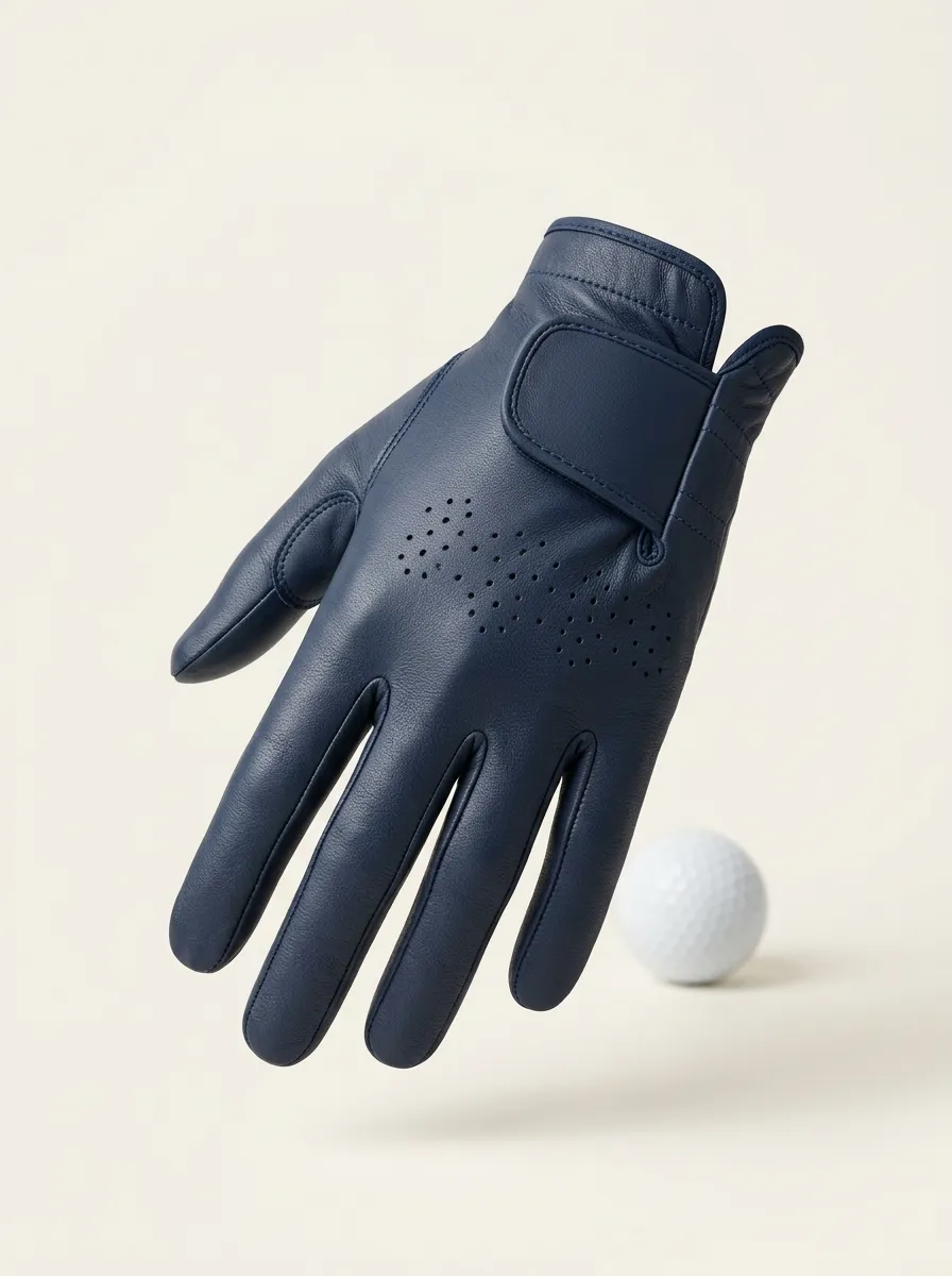 Athletic Perforated Leather Golf Glove