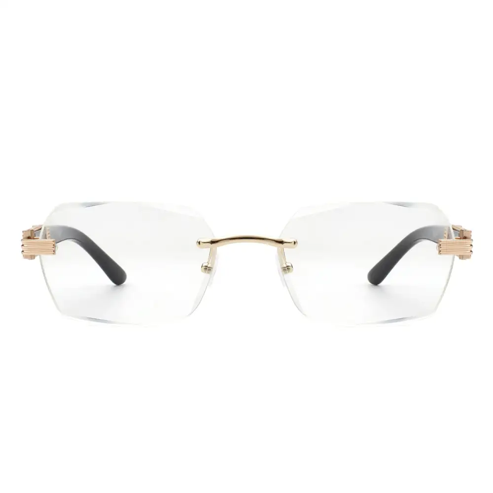Bold Rectangle Square Frame Sunglasses