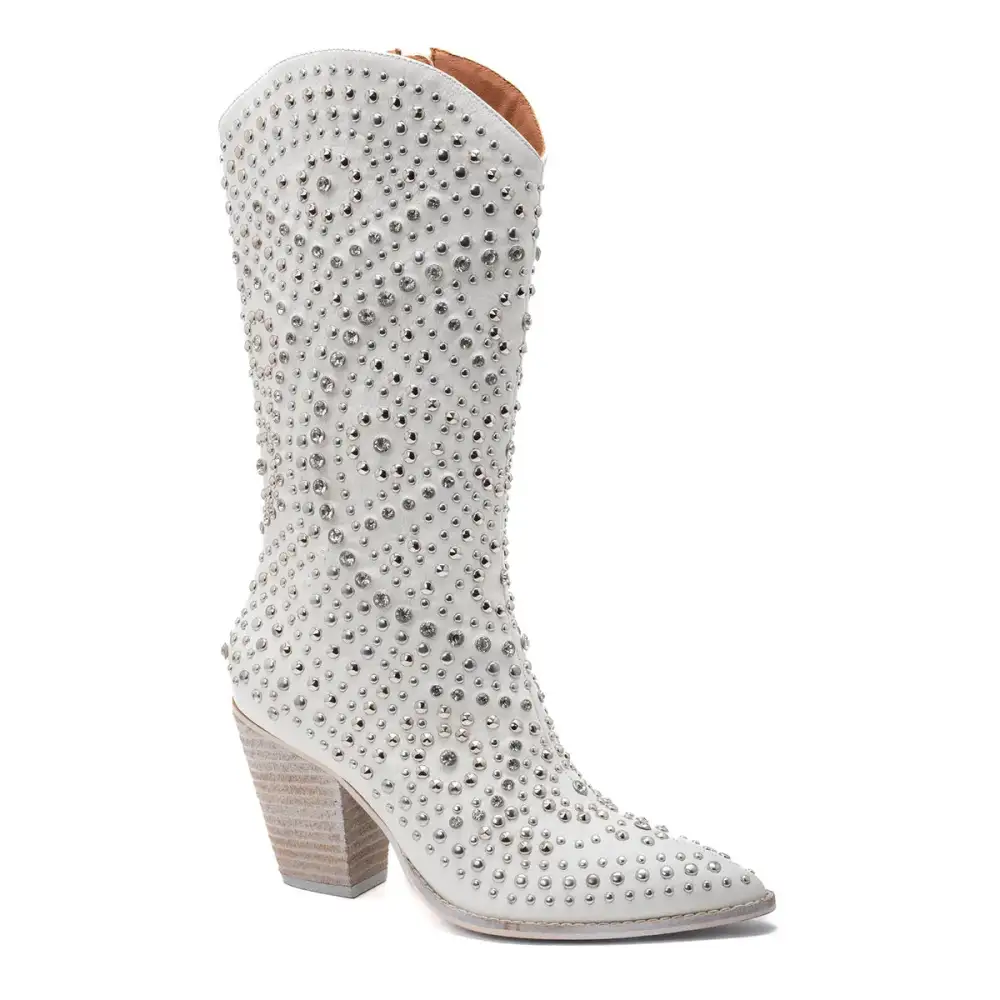 Cowboy Faux Leather Boots