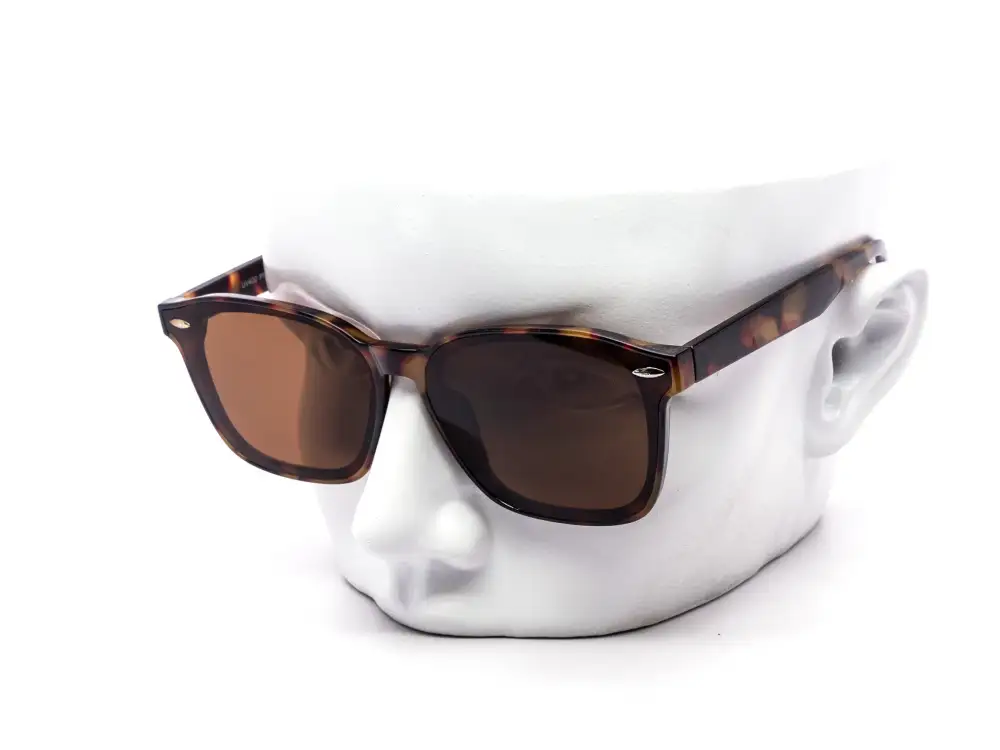 12-Pack Tortoise Classic Wayfarer-Style Crystal Sunglasses