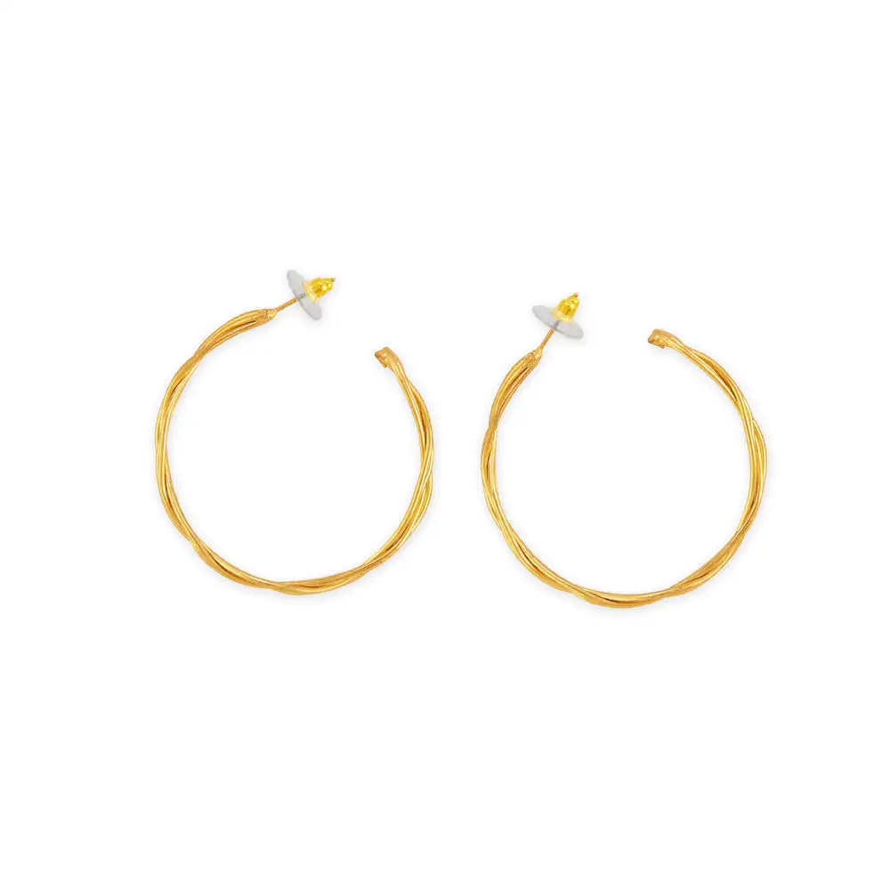 Detailed Refined Artful Statement Earrings