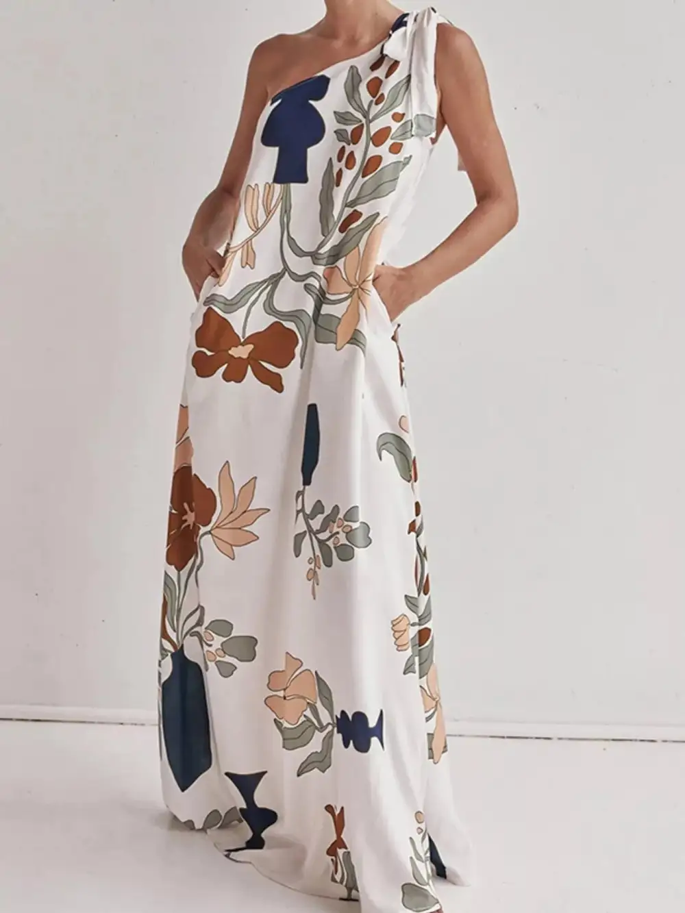 Floral Printed Maxi Dress