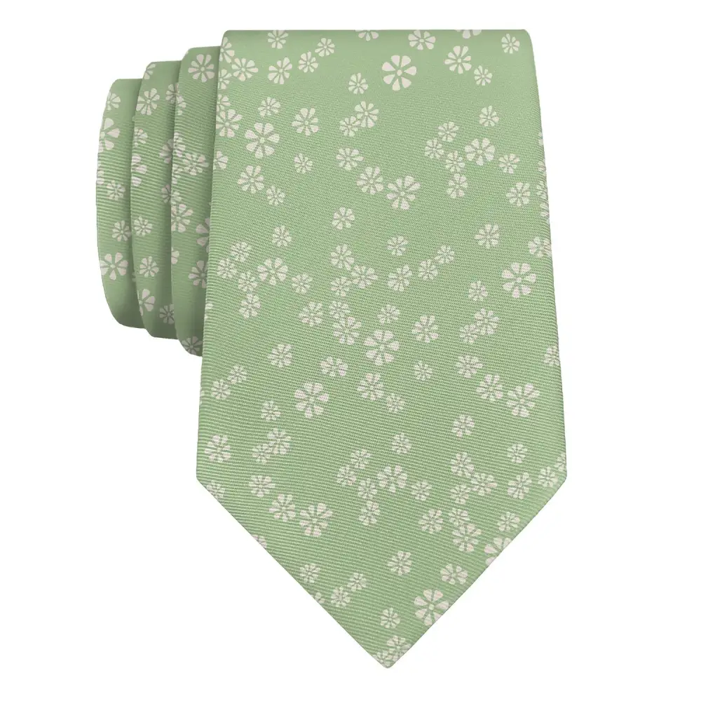 Elegant Floral Statement Necktie