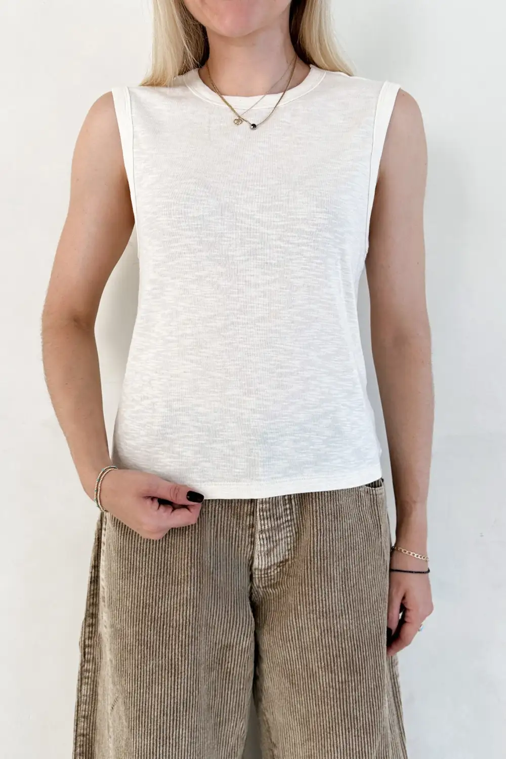 Soft Cotton Tank Top