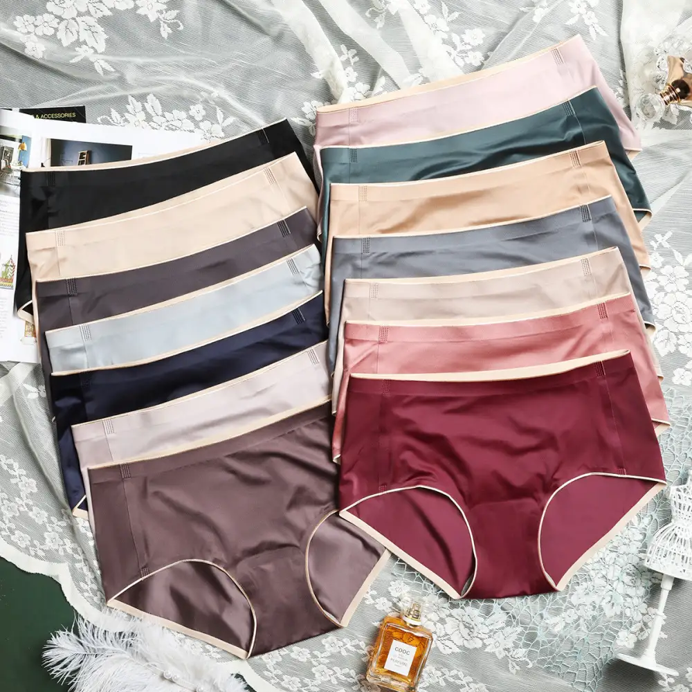 Antibacterial Modal Crotch Seamless Briefs