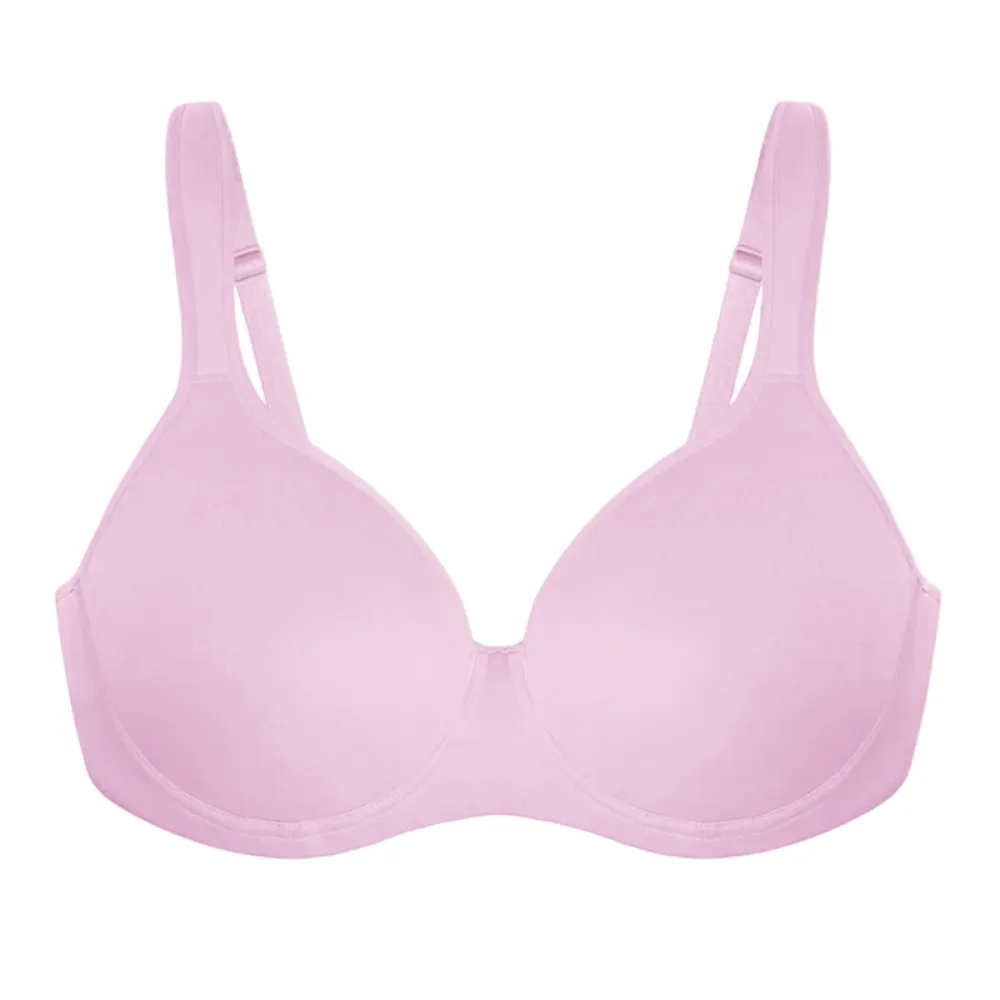 Full Coverage Unlined Unpadded Underwire Plus Size Minimizer Bra Everyday Bra