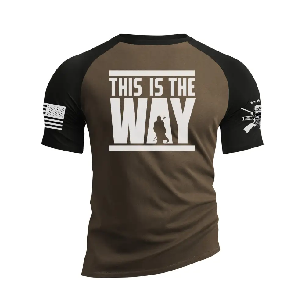 THIS IS THE WAY RAGLAN GRAPHIC TEE
