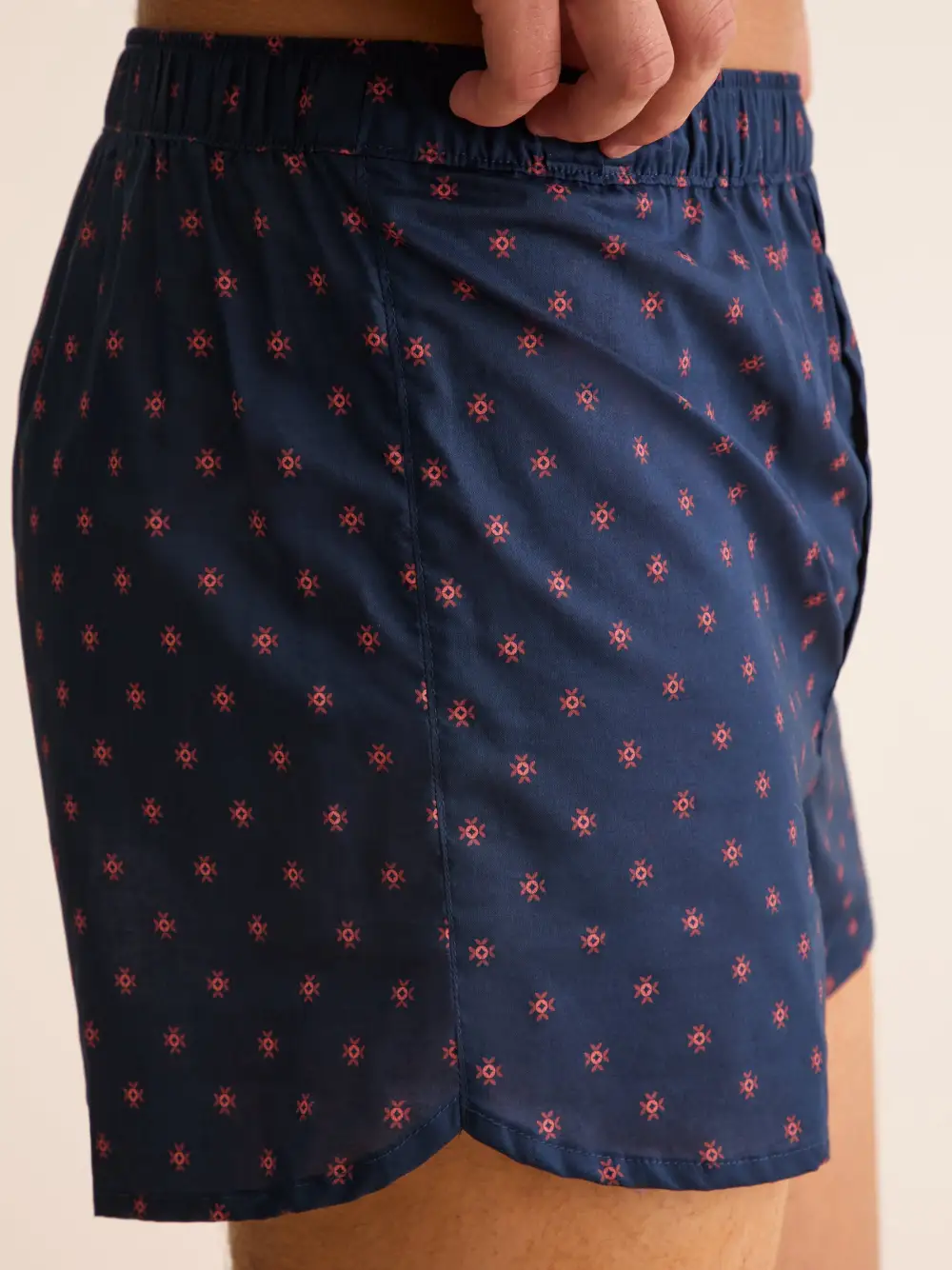 Modern Fit Cotton Floral Star Boxers
