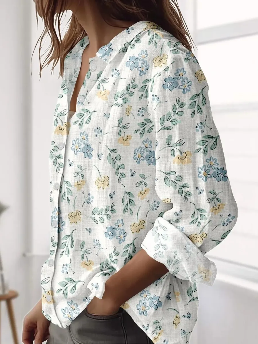 Pastel Ditsy Floral Shirt