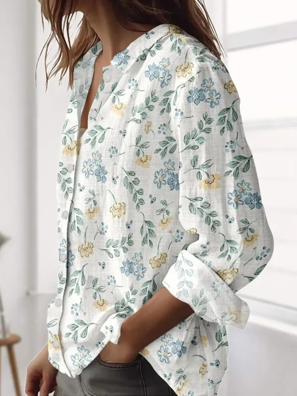 Pastel Ditsy Floral Shirt