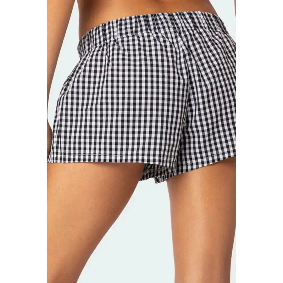 Relaxed Elastic Waist Shorts