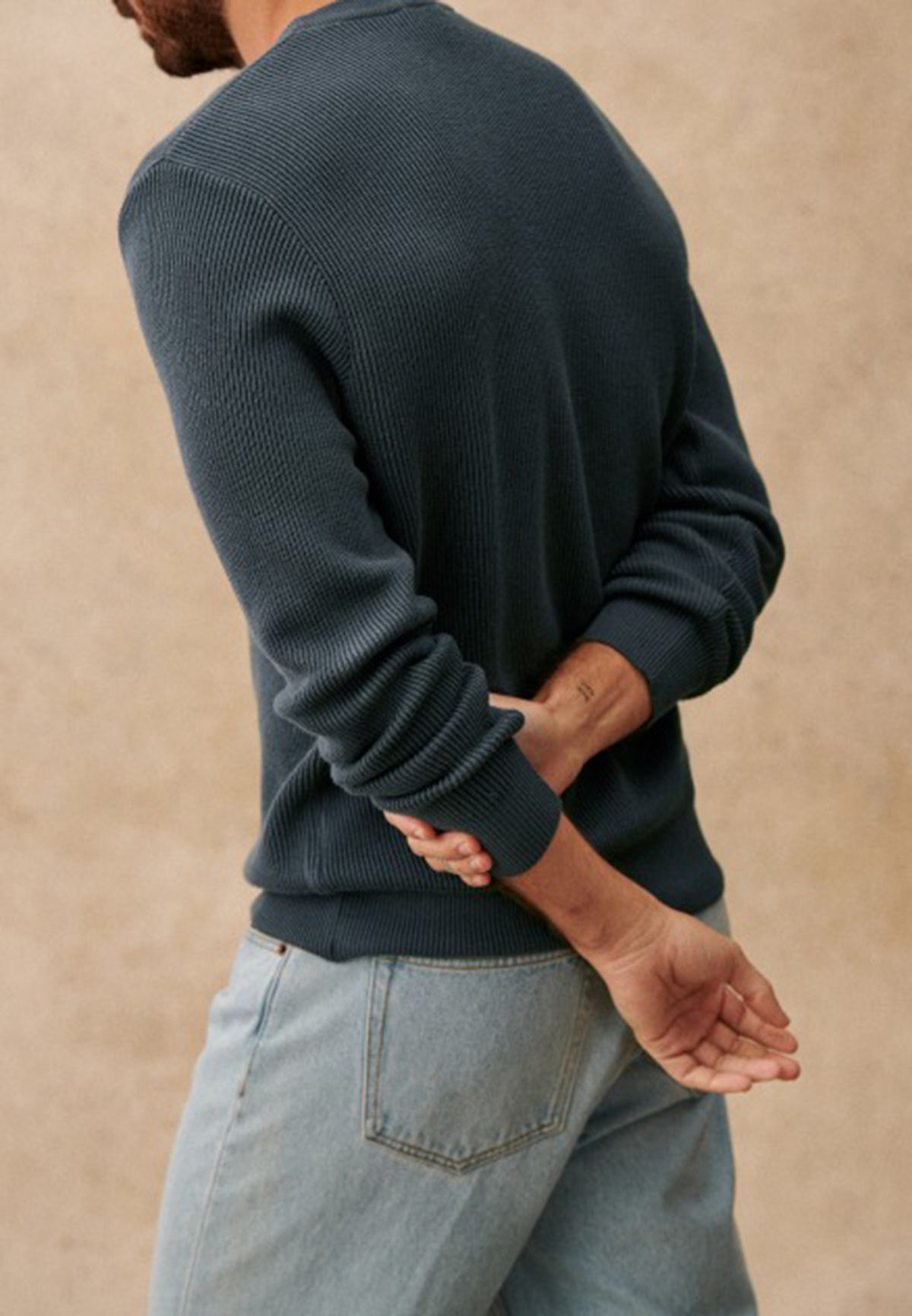 Elin Sweater-Steel Blue