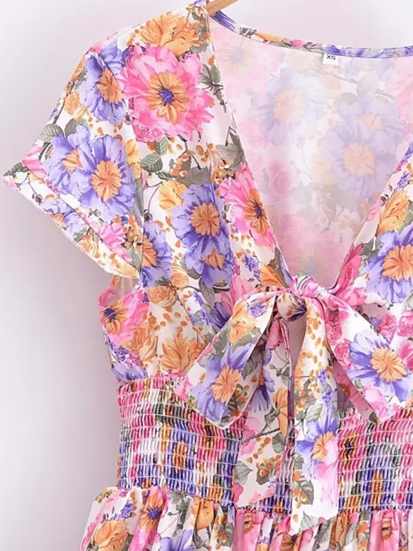 Short Sleeve Line Dress Shorts