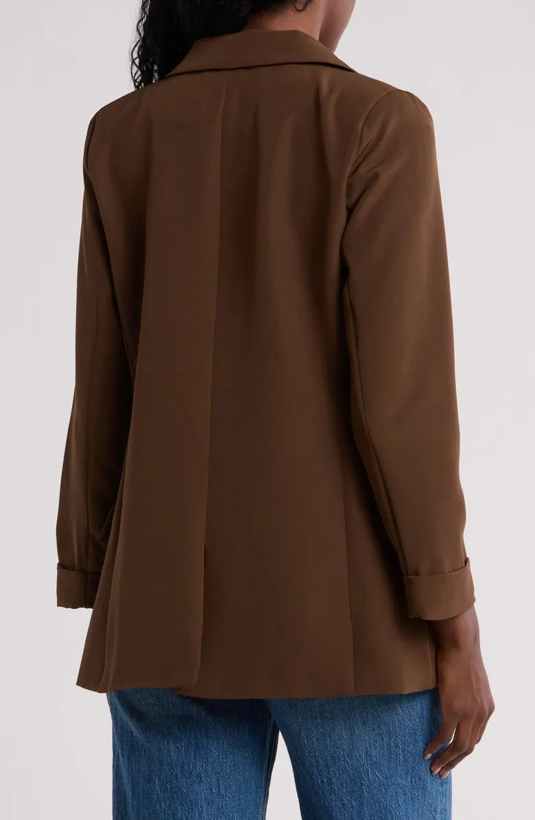 Notch Collar Blazer