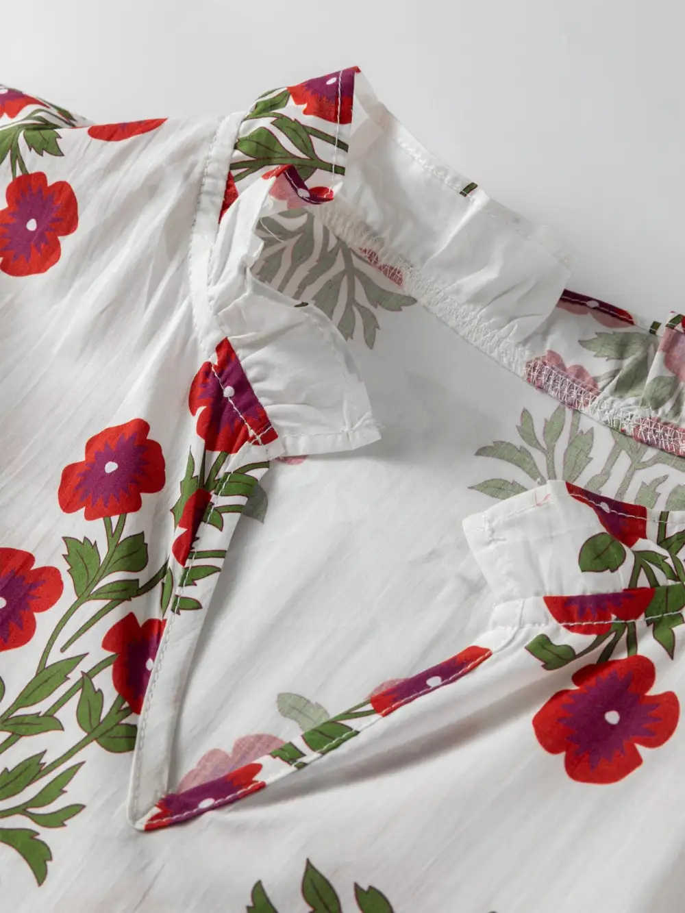 Comfort Fit Floral Printed Mini Dress