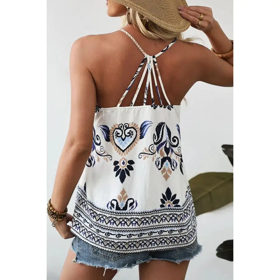 Bohemian Fashion Spaghetti Straps Loose Tank