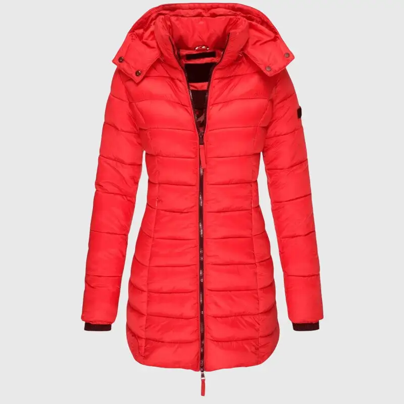 Modern Zip Front Coat