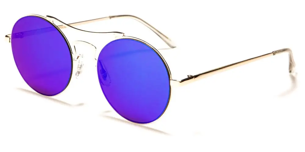 Unisex Retro Round Sunglasses