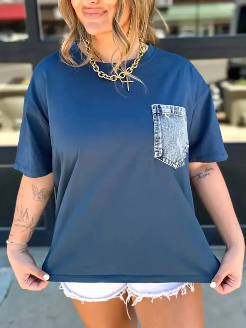 Pocket Relaxed Fit T Shirt