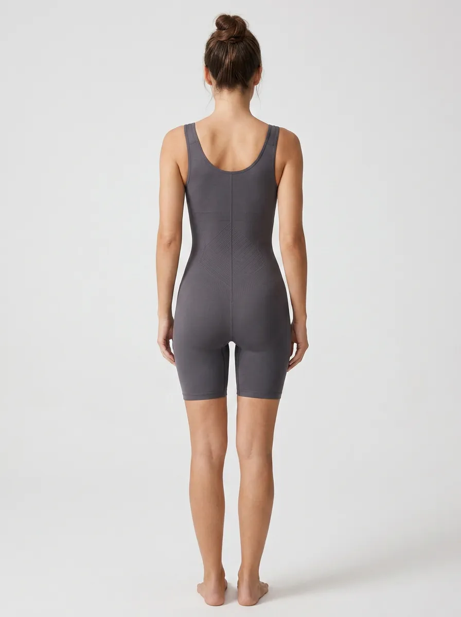 Modern Comfort Women's Zip-Front Shaping Bodysuit