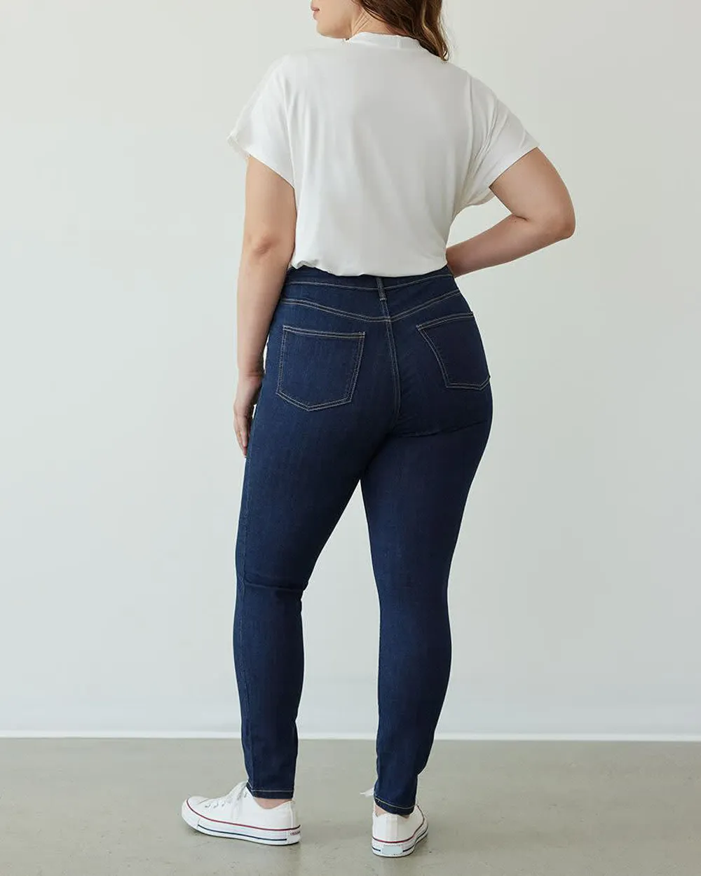 Skinny-Leg High-Rise Jean  Signature