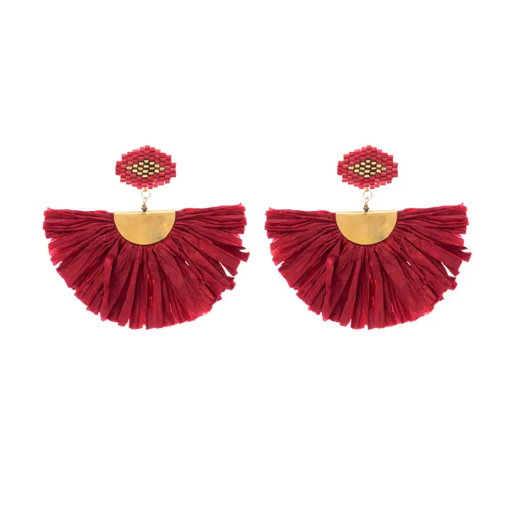Expressive Detailed Artful Statement Earrings