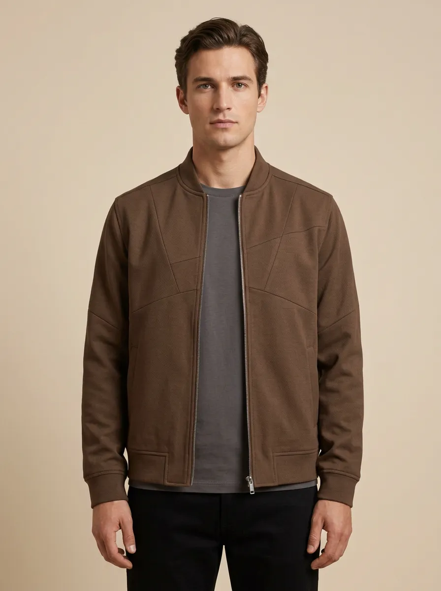 Stitched Bomber Jacket