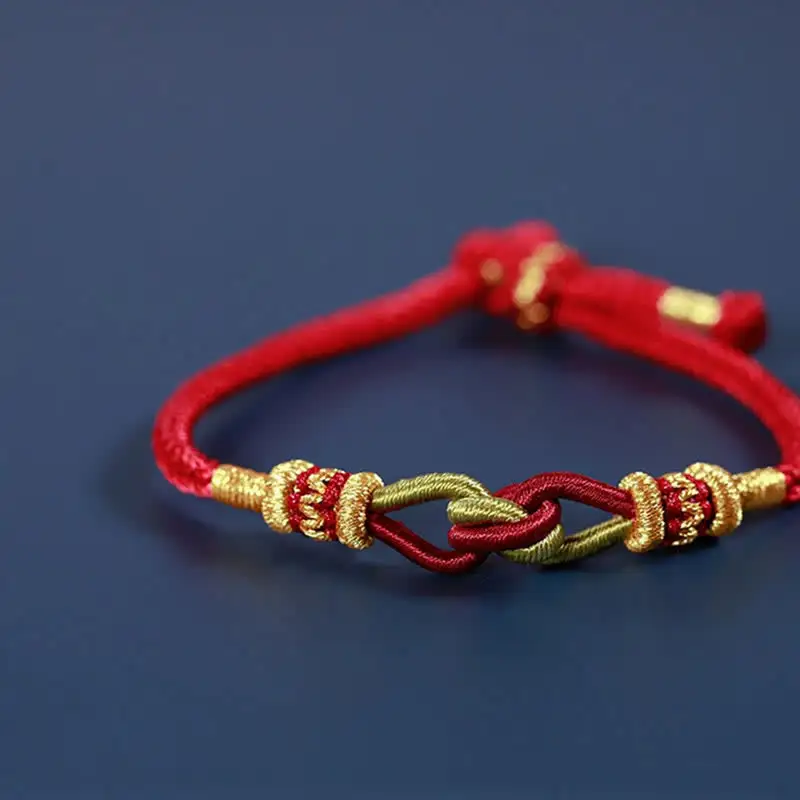 Handmade Knotting Faith Braid String Bracelet