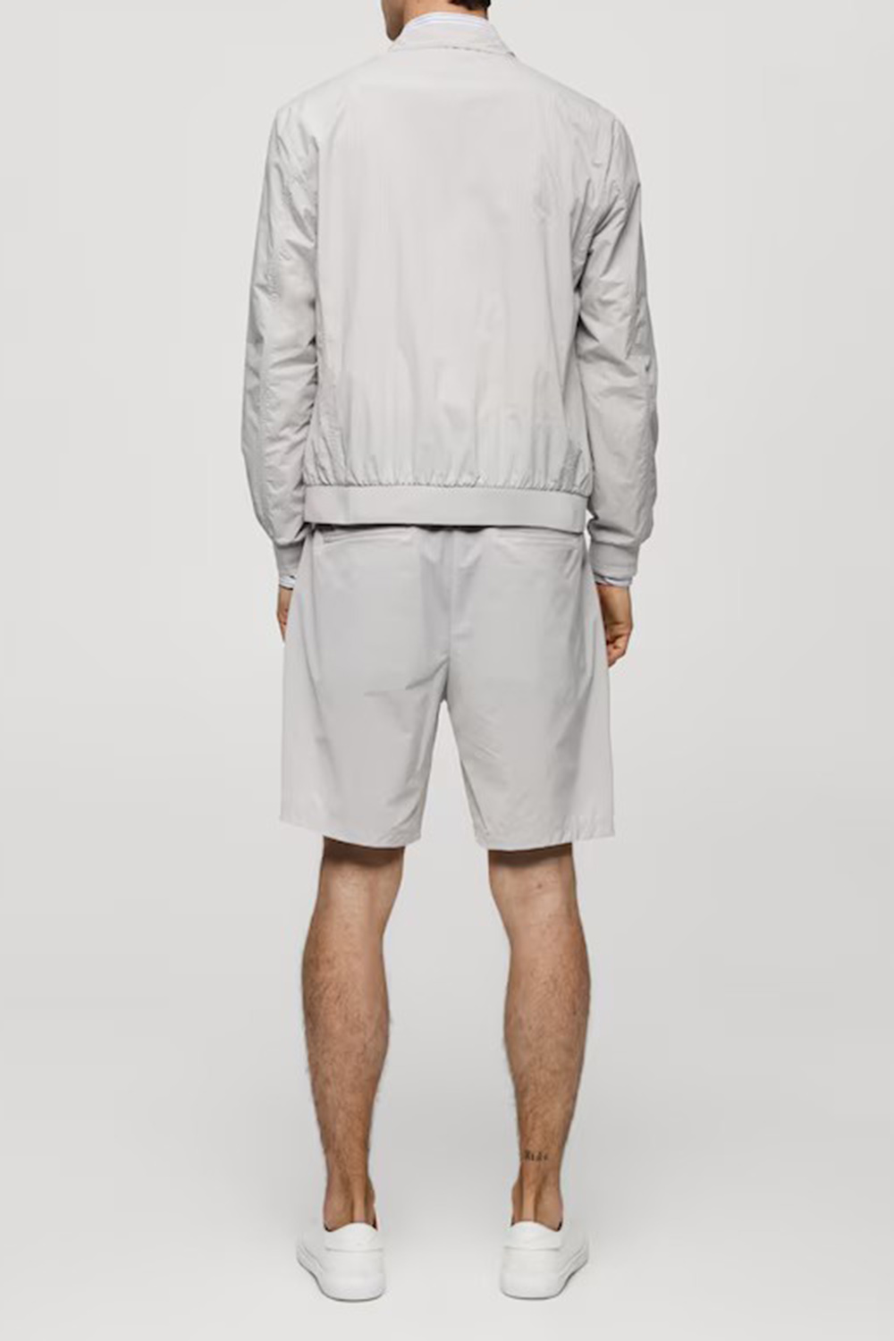 Water Repellent Bomber Jacket