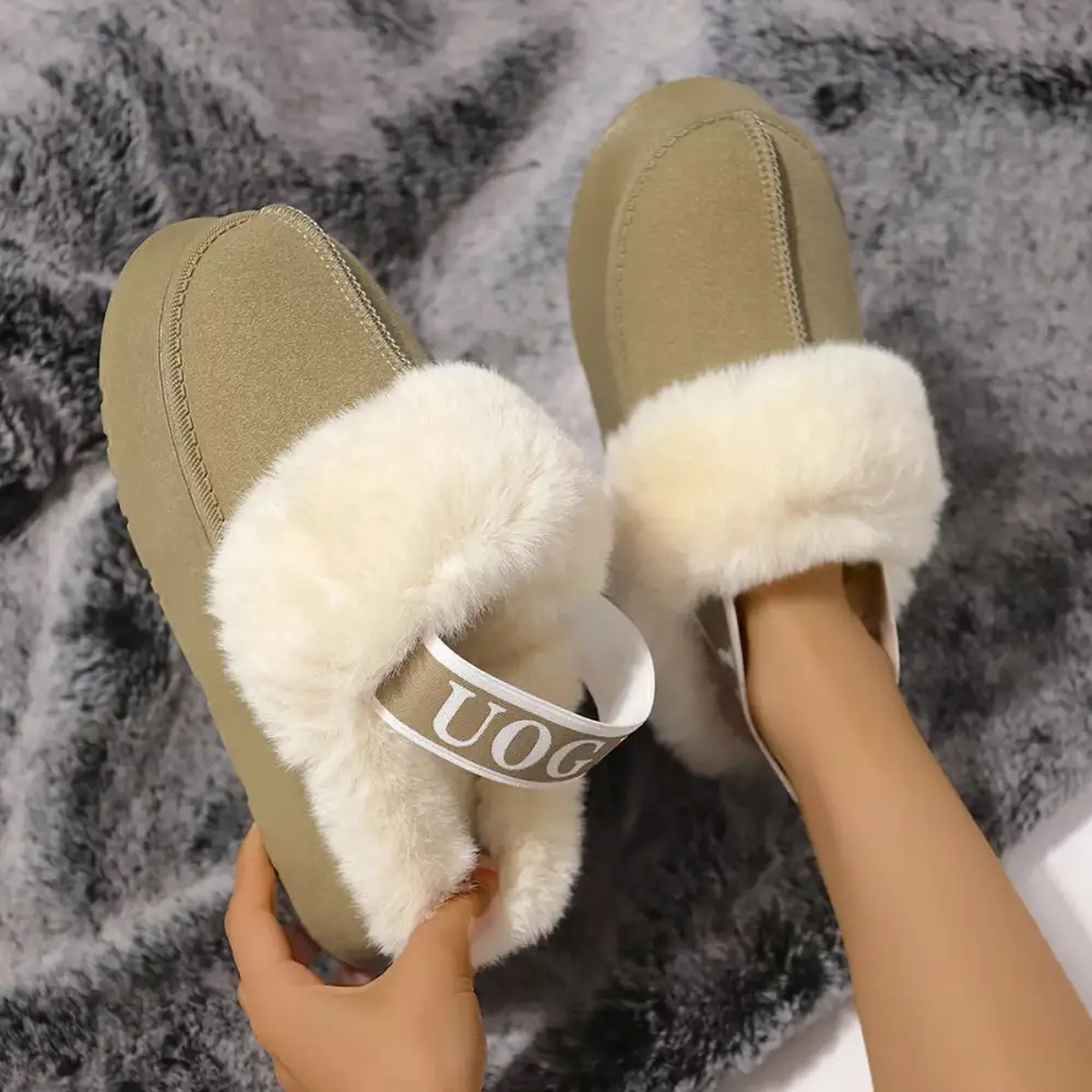 Refined Round Toe Platform Ankle Boots