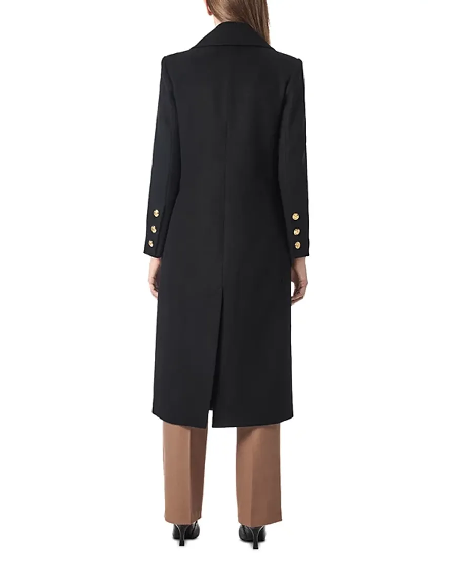 Notched Lapels Classic tailored Wool Coat