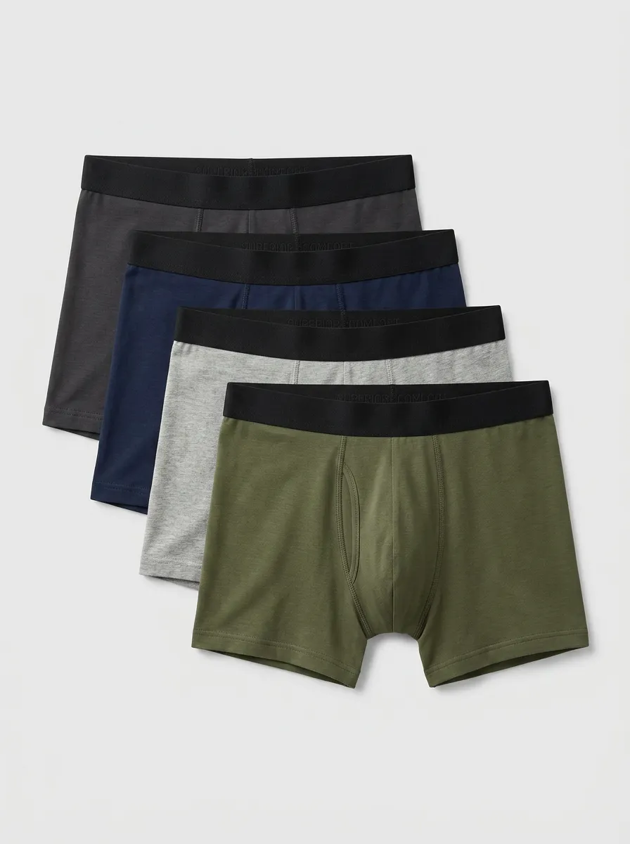 Classic Easy Comfort Four Pack Briefs