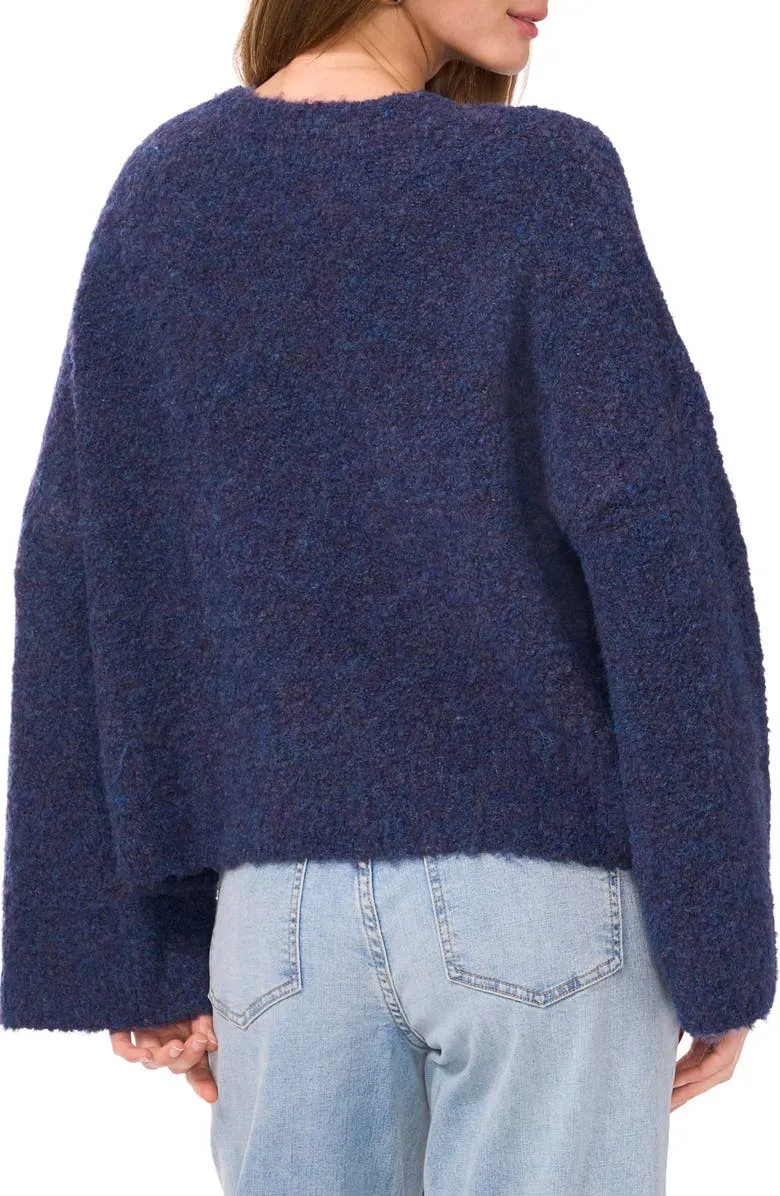 Crewneck Flare Sleeve Sweater