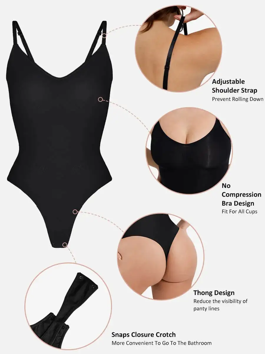 Seamless Tummy Control Shaping Bodysuit