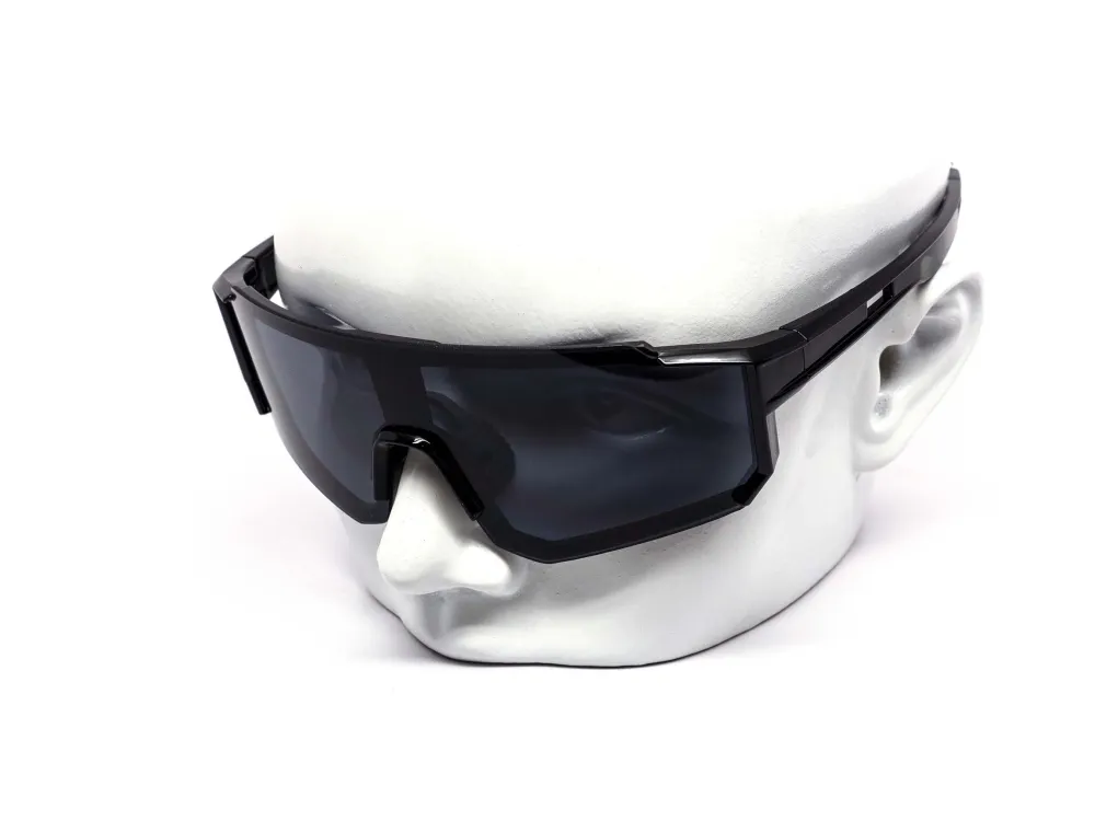 12-Pack Sport Shield Dark Lens Performance Sunglasses