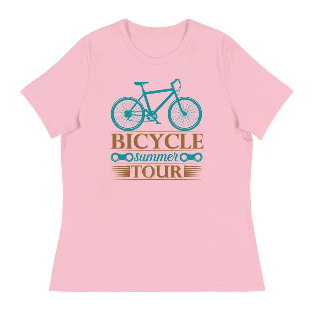 'Relaxed T-Shirt Bicycle Summer Tour