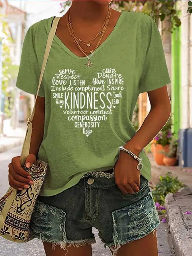 Casual Print T-Shirt