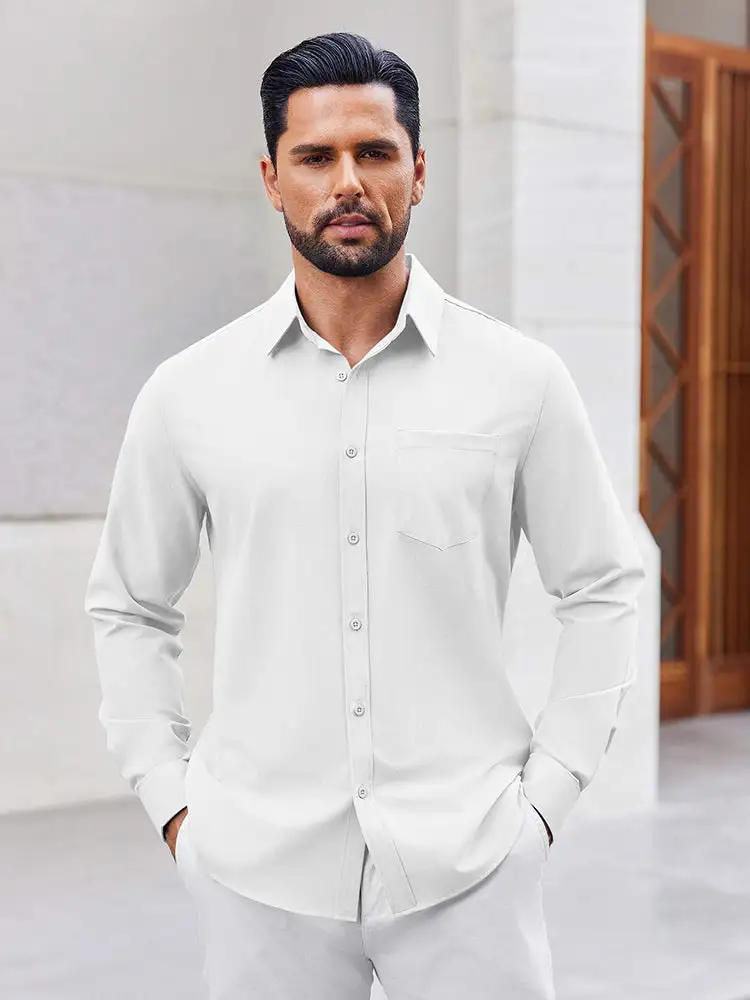Business Casual Button Down Dress Shirt
