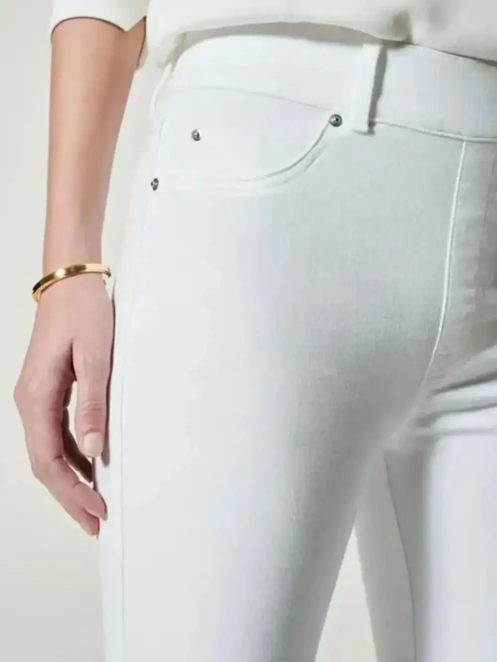 High Waisted Flared Plus Denim Jeans