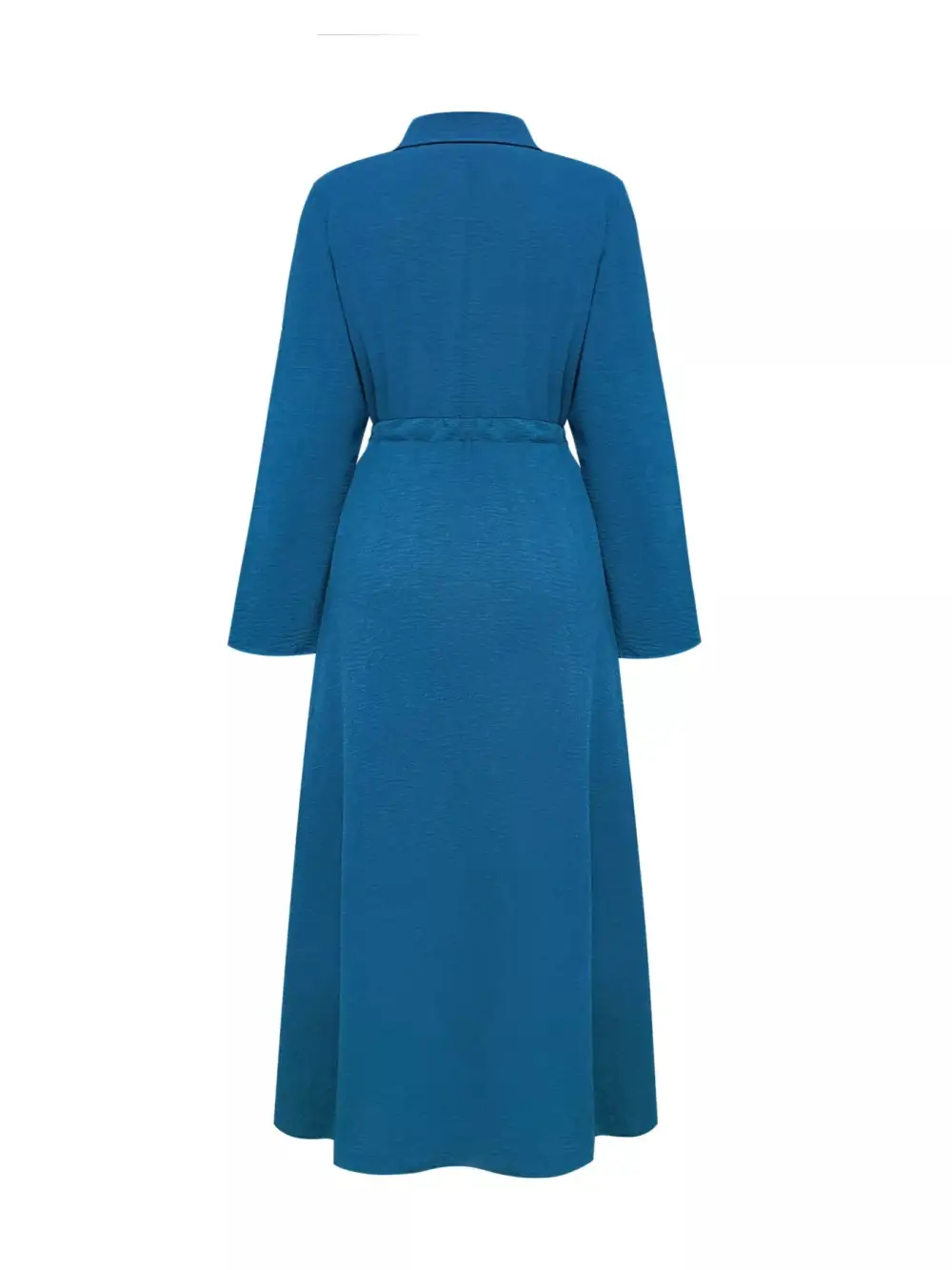 Easy Fit Button Front Midi Dress