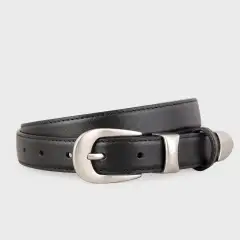 Bold Statement Buckle Casual Belt