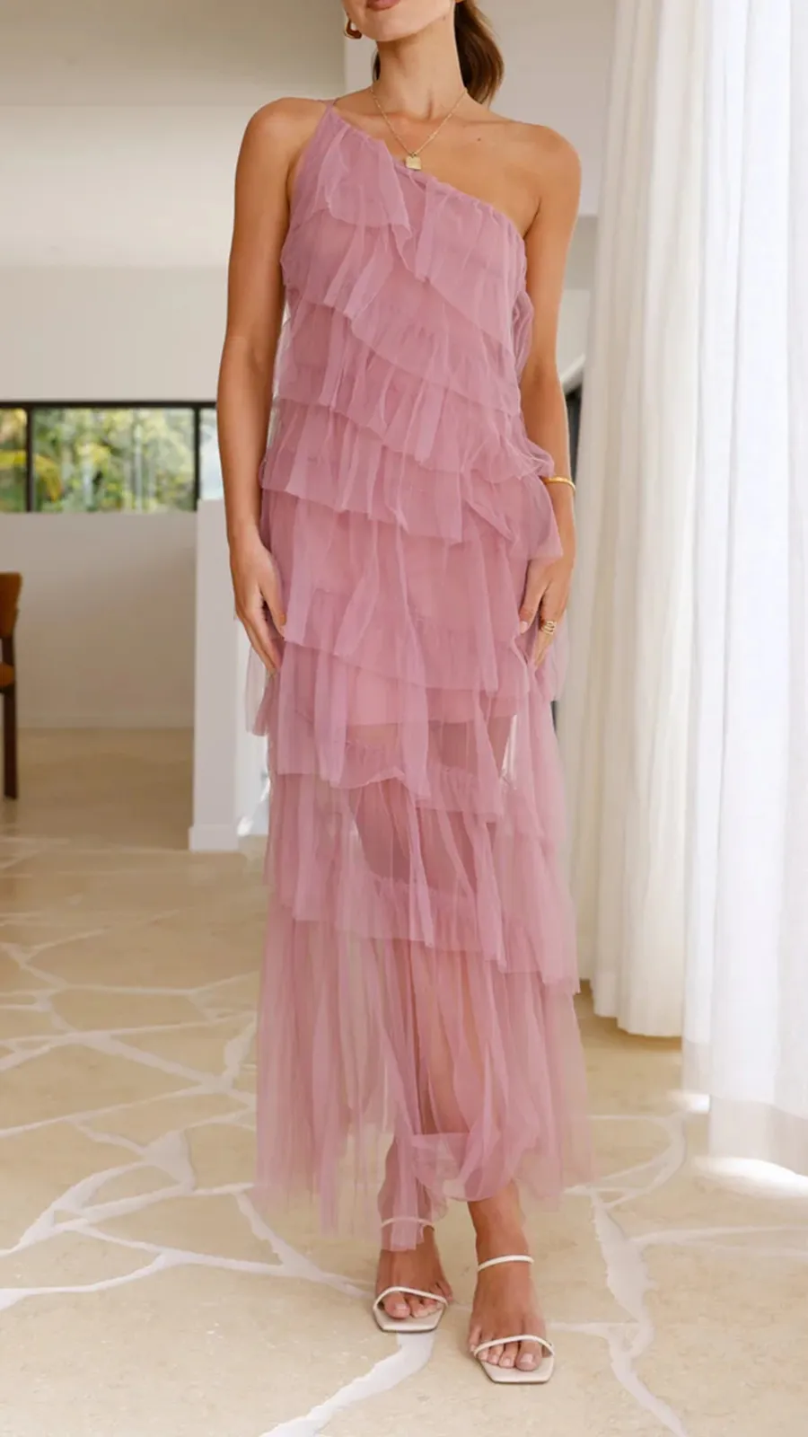 Partially Lined Dress