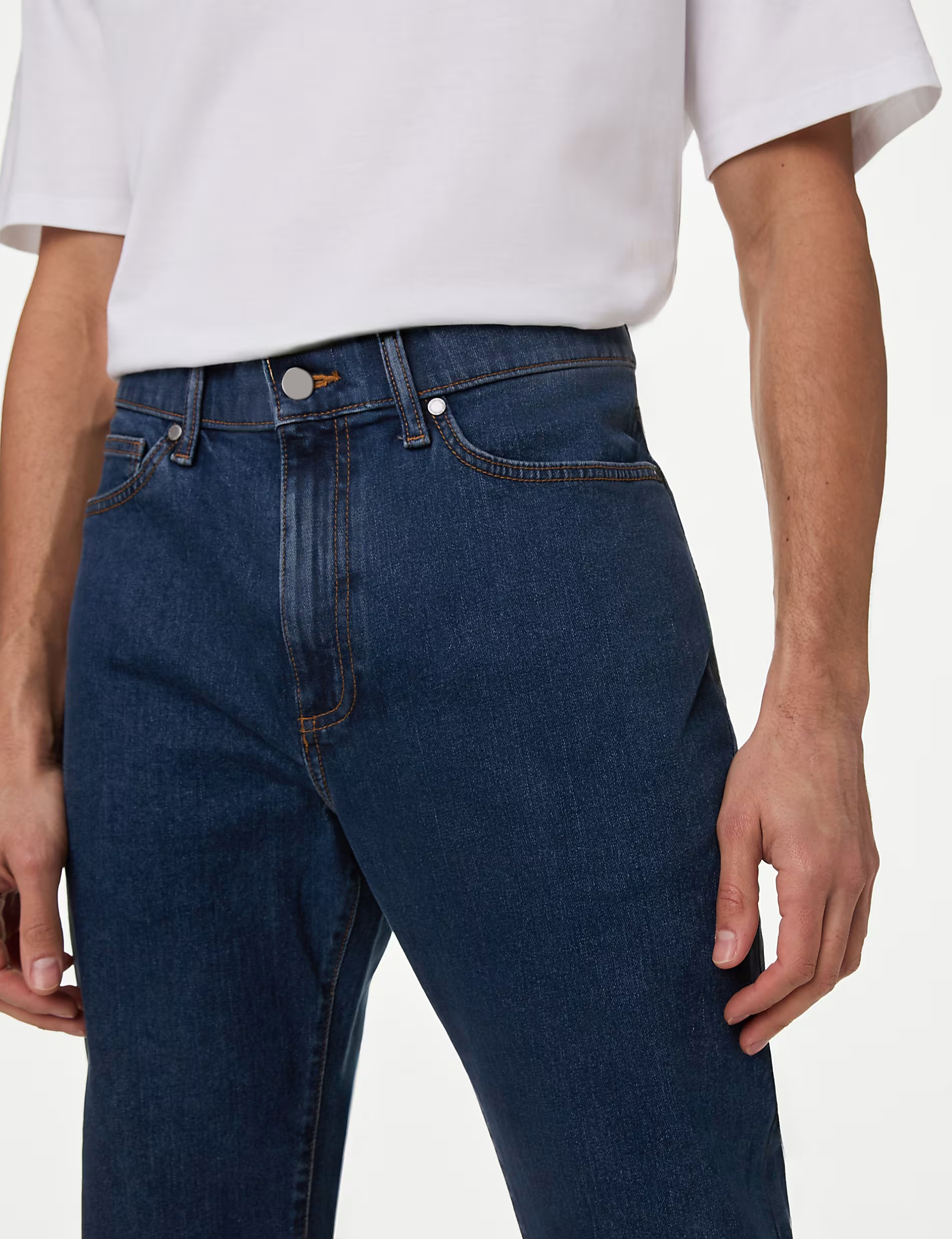 Simple Straight Jeans